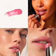 Saturated velvet fog labial glair