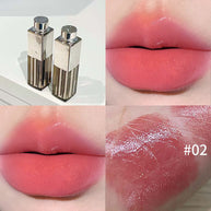 Saturated velvet fog labial glair