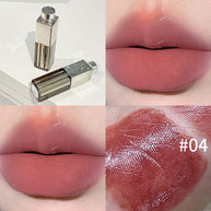 Saturated velvet fog labial glair