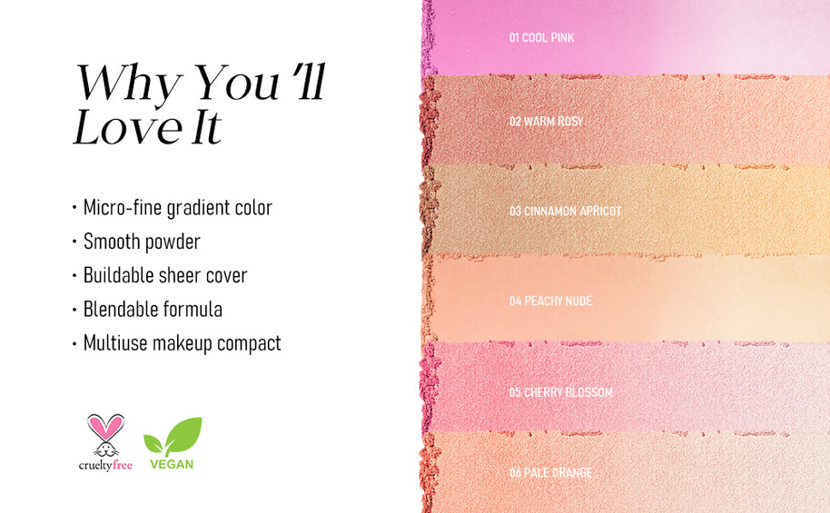 Multiuse Blusher Makeup Compact