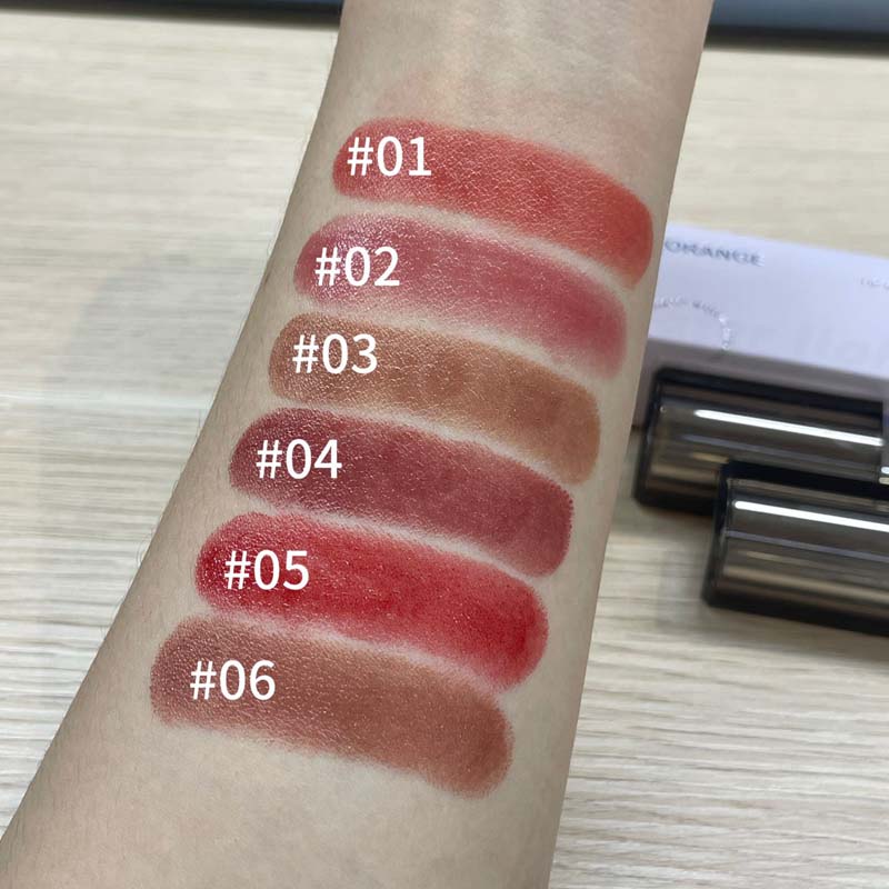 Saturated velvet fog labial glair