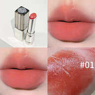 Saturated velvet fog labial glair