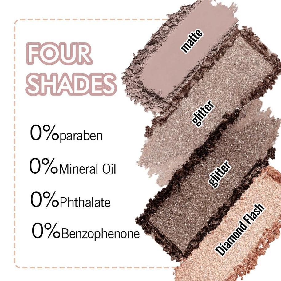 4 pan-Shimmer Palette